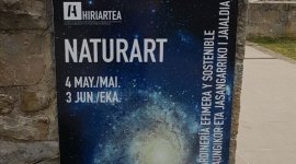 Naturart: astronoma en jardines efmeros