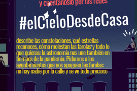 El cielo desde casa, una iniciativa del @pamplonetario
