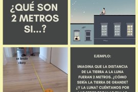 Qu son 2 metros si...?