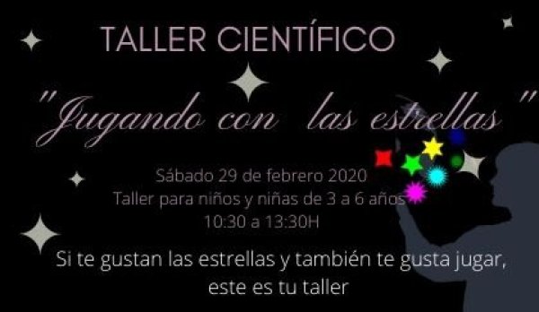 Nos divertimos en el Taller Cientfico Jugamos con las estrellas
