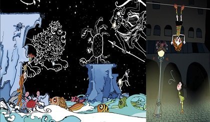 Alderantziz ibiltzen zekien neskatikoa + gaurko zerua zuzenean