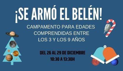  Campamento Se arm el Belen! 