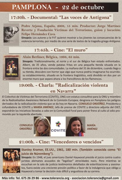 Ciclo de cine para la Tolerancia