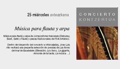 M�sica para flauta y arpa