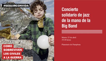Concierto solidario Big Band del CSMN