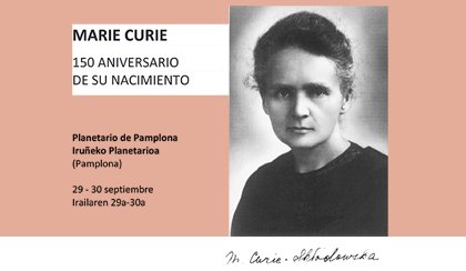 Marie Curie, 150 aniversario de su nacimiento
