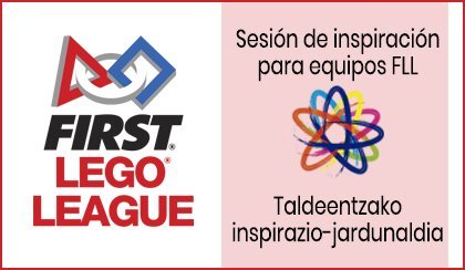 Sesin de inspiracin FIRST LEGO League Navarra