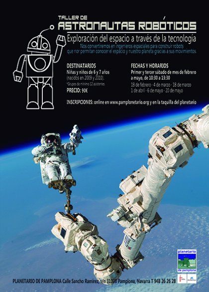 Taller de astronautas rob�ticos