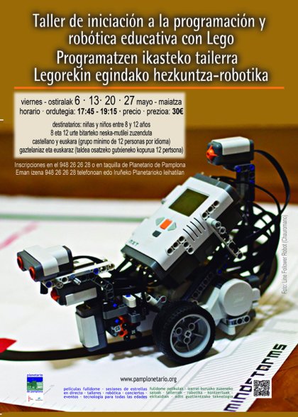 Taller de iniciaci�n a la programaci�n y rob�tica educativa con Lego
