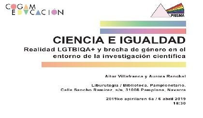 TALLER: CIENCIA E IGUALDAD
