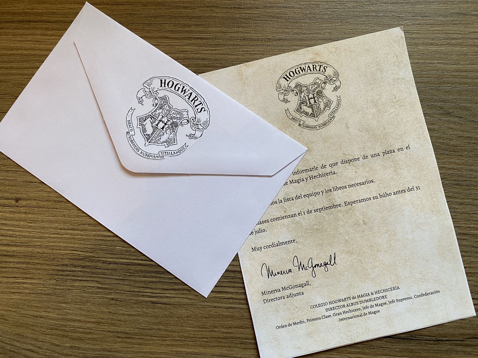Cartas a Hogwarts